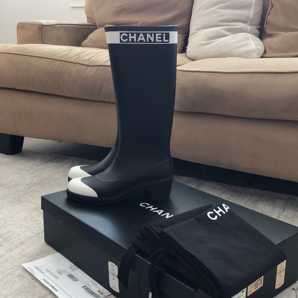 Chanel 45mm Sport Rain High Boots